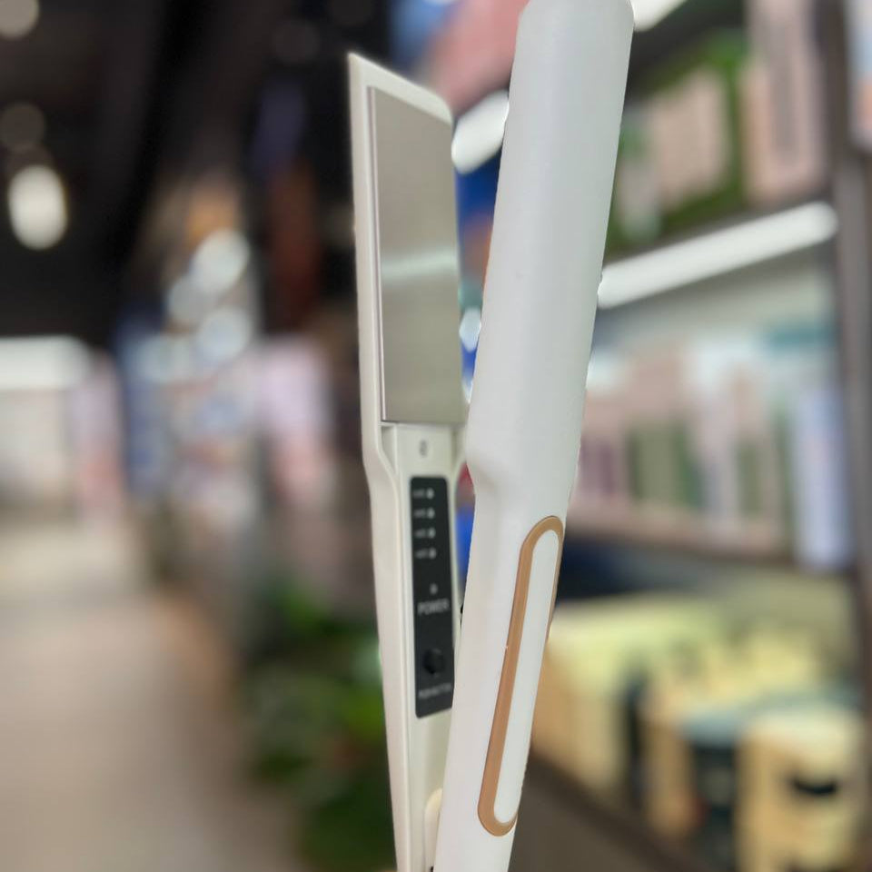 White Ion Hair Straightener