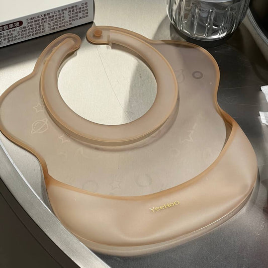 YeehoO Baby Waterproof Silicone Feeding Bib