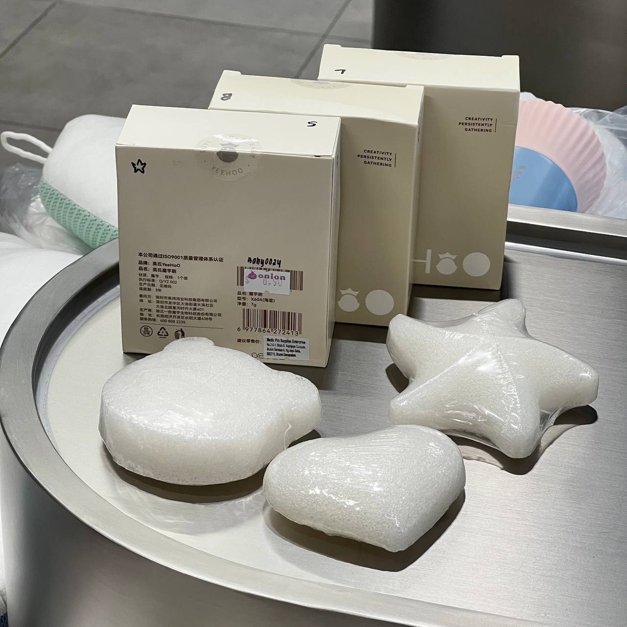 YeehoO Baby Konjac Bath Sponge