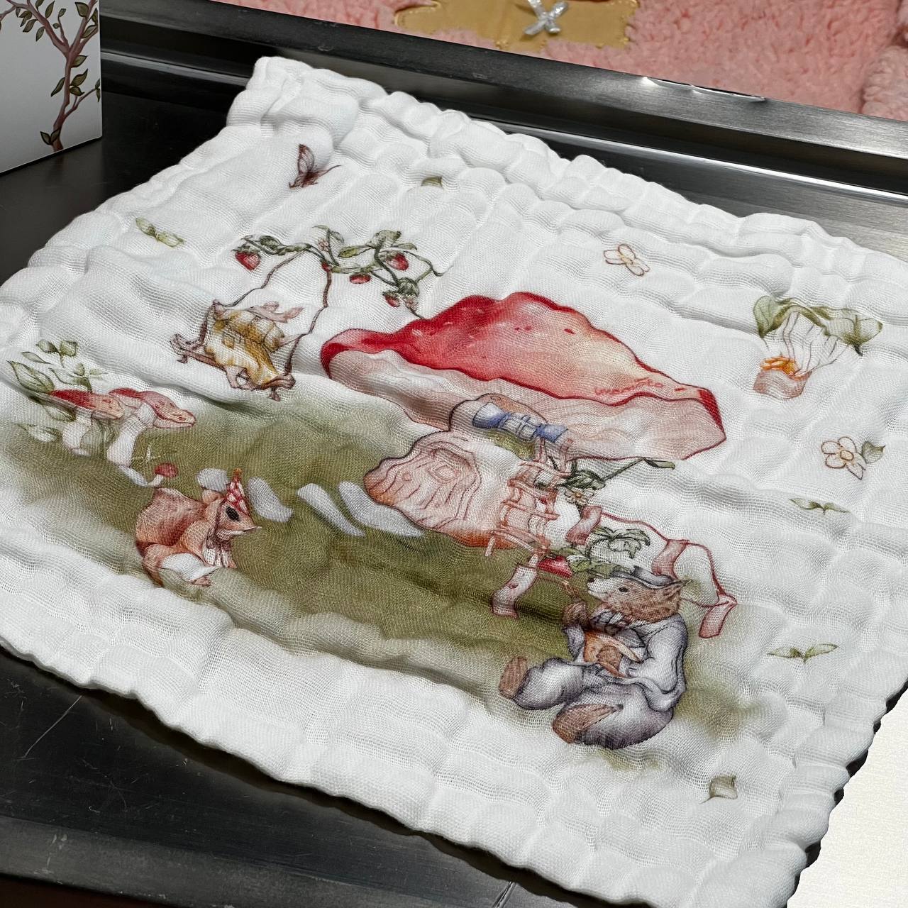 Imomoto Infant Cotton Wash Square Towels