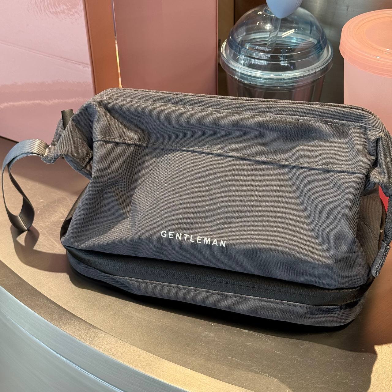 GENTLEMAN Men's Toiletry Travel Storage Organizer Pouch