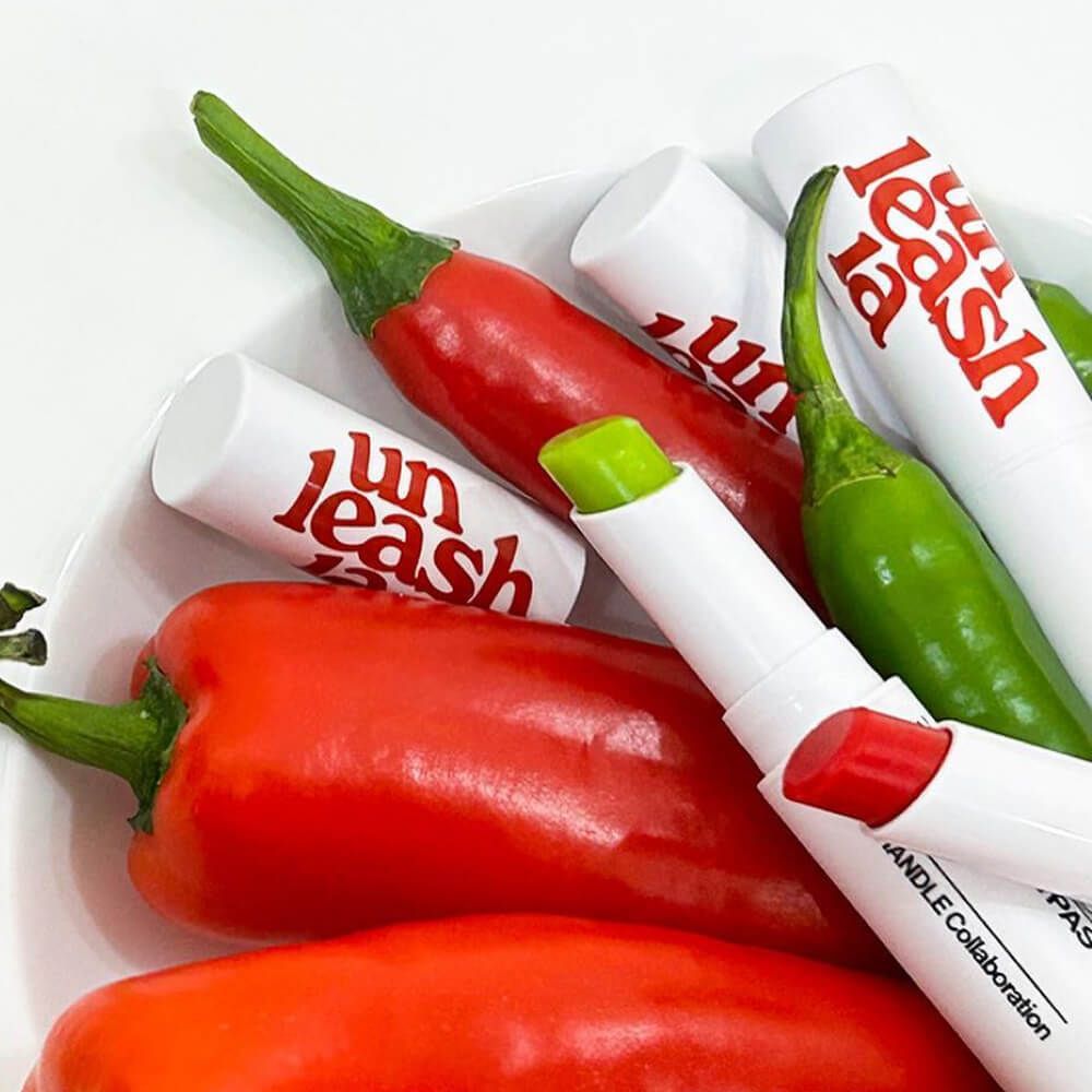 UNLEASHIA Red Pepper Lip Balm #SweetSourRecipe