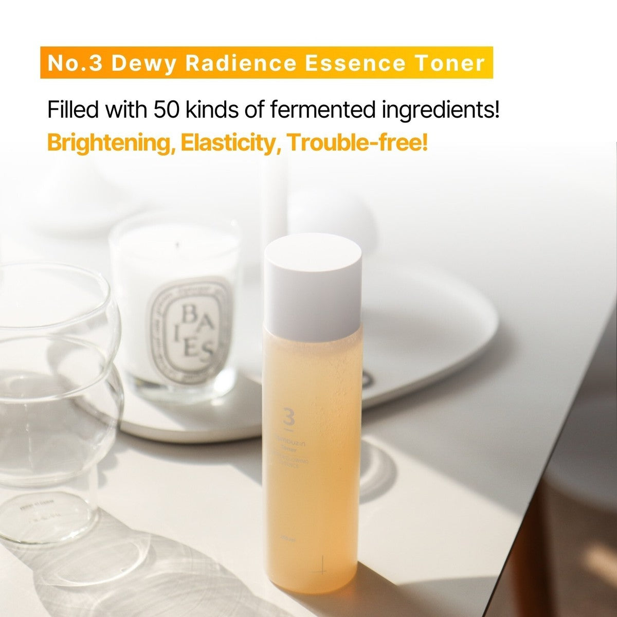 NUMBUZIN No.3 Super Glowing Essence Toner 200ml