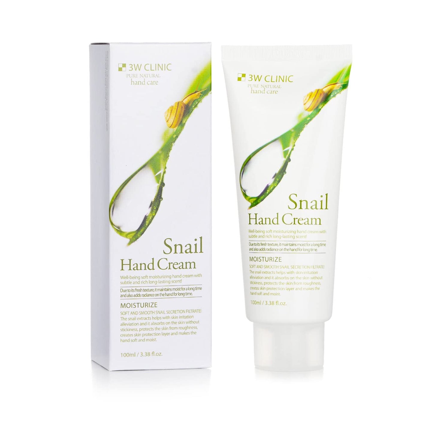 3W CLINIC Moisturizing Hand Cream (6 Types)