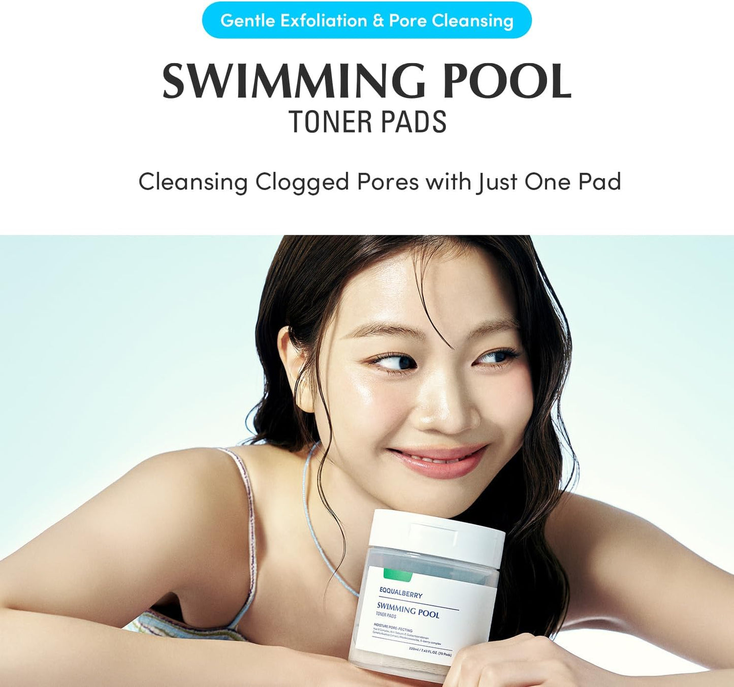 EQQUALBERRY Swimming Pool Toner Pads 220ml