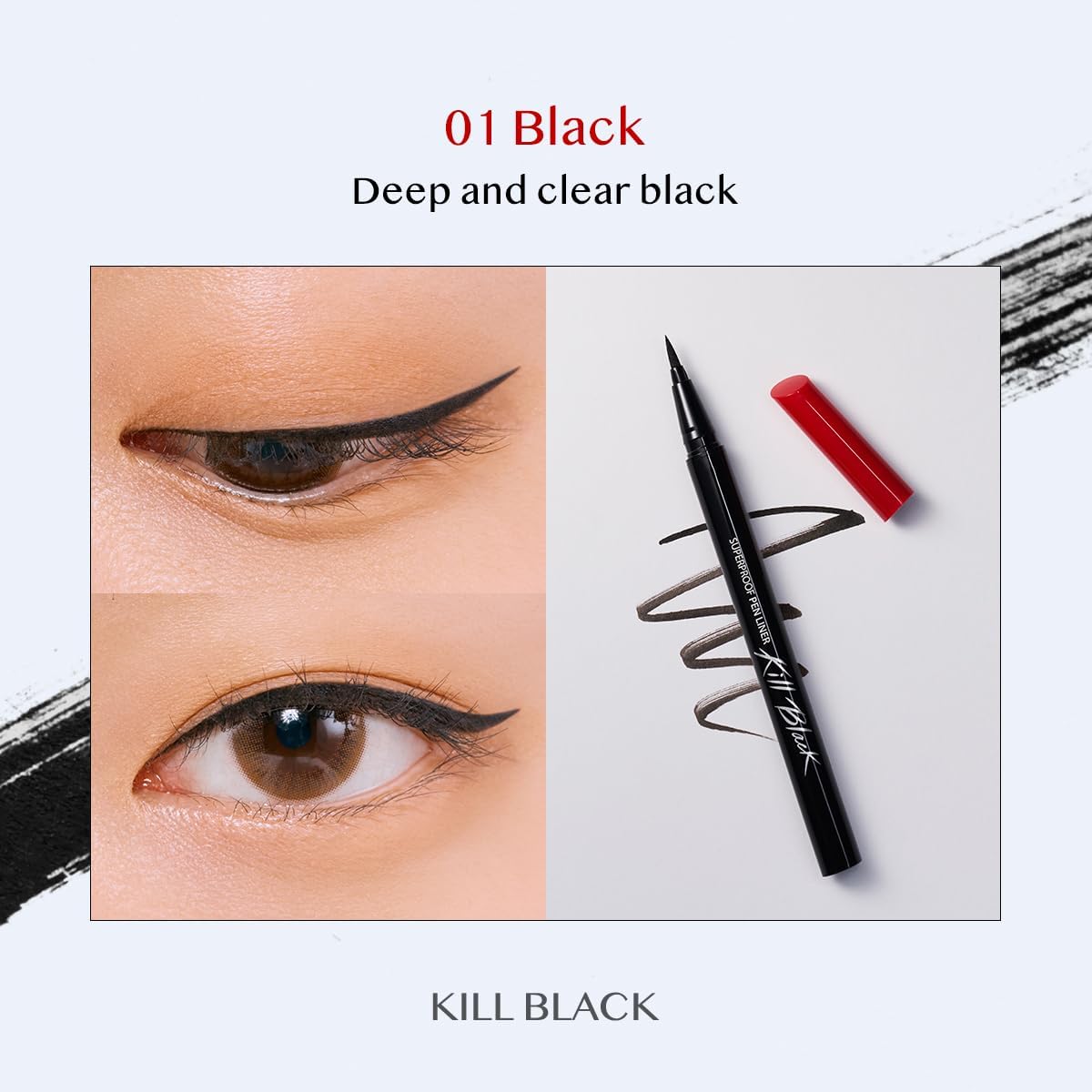 CLIO Superproof Pen Liner Kill (3 Shades)