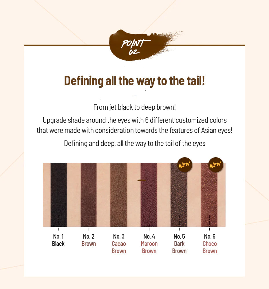 CLIO Sharp So Simple Waterproof Pencil Liner (1 Shade)