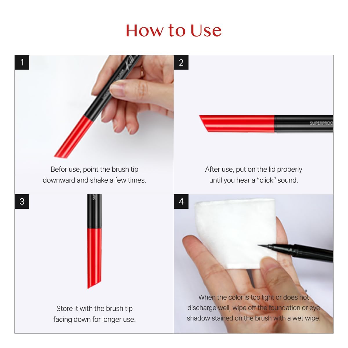 CLIO Superproof Pen Liner Kill (3 Shades)