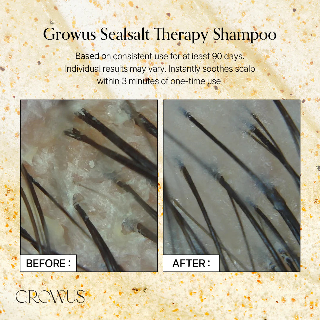 GROWUS Sea Salt Therapy Shampoo 500ml
