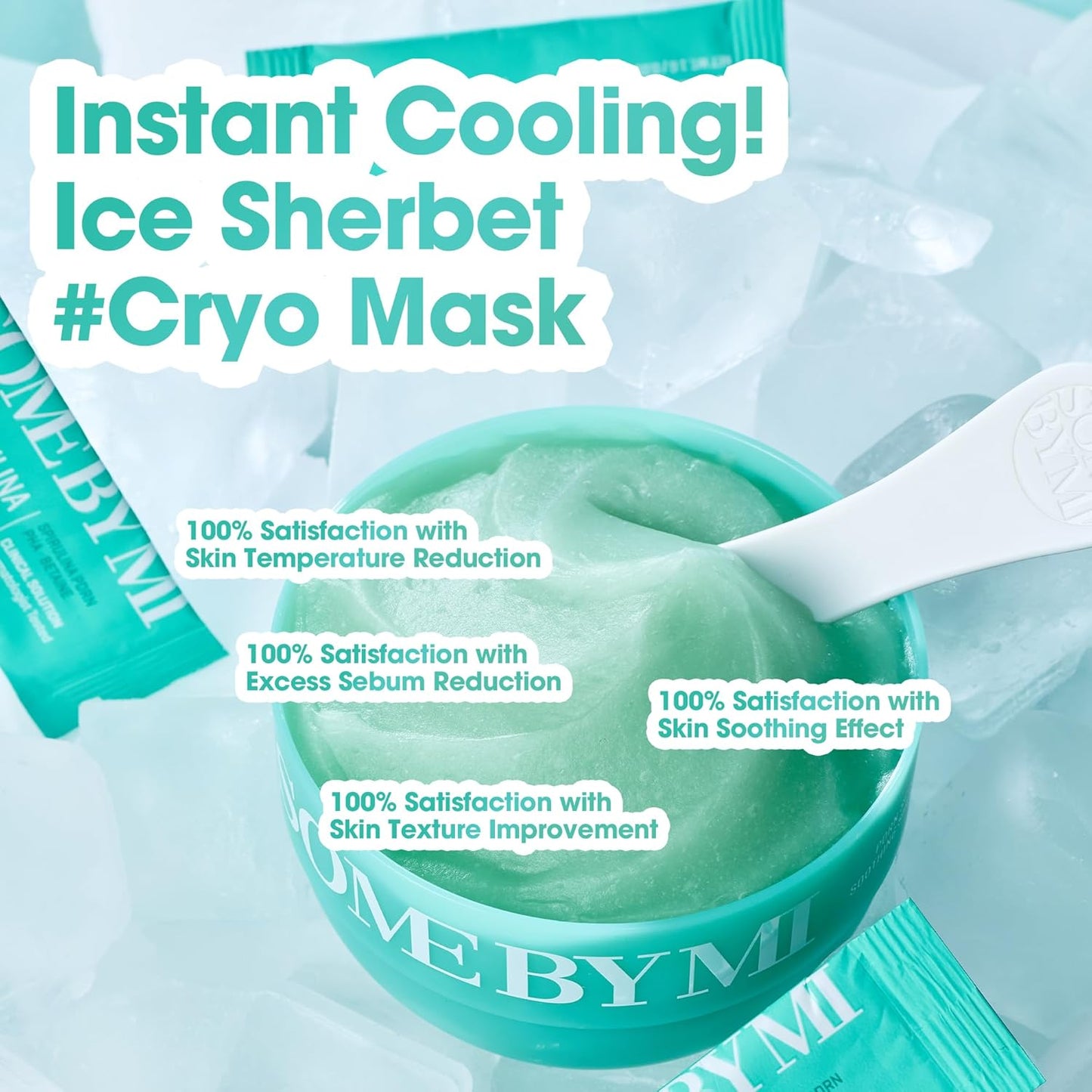 SOMEBYMI PDRN Spirulina Soothing Sherbet Mask