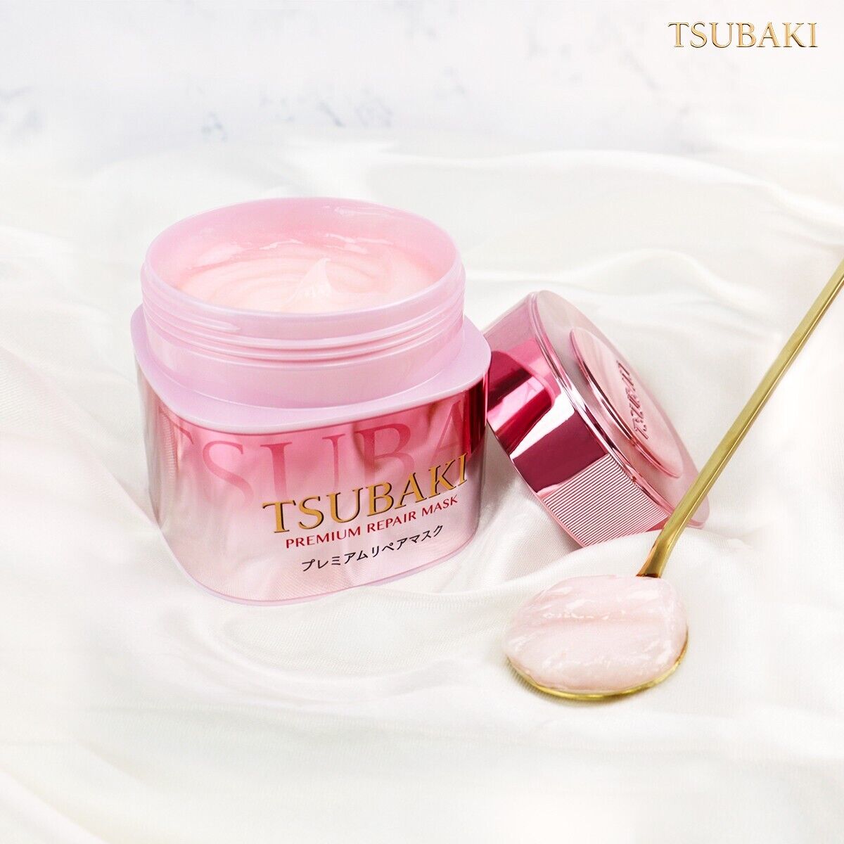 SHISEIDO Tsubaki Premium EX Repair Sakura Spring Hair Mask