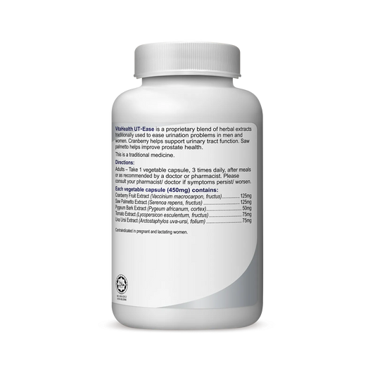 VITAHEALTH UT-Ease 120's