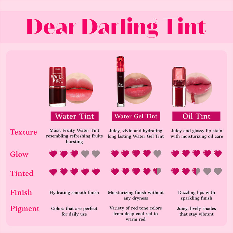ETUDE Dear Darling Water Gel Tint (5 Shades)