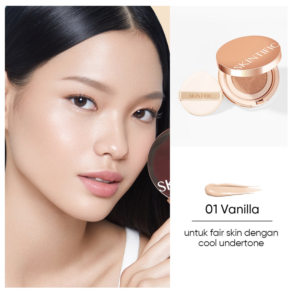 SKINTIFIC Cover All Perfect Cushion (6 Shades)