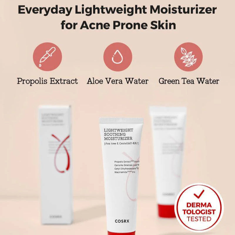 COSRX AC Collection Lightweight Soothing Moisturizer 80ml