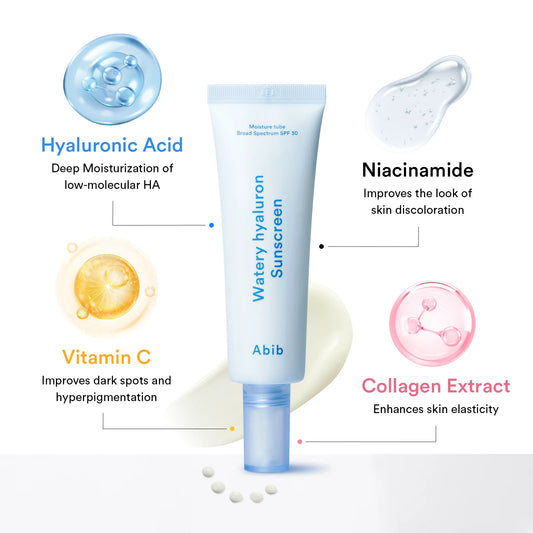 ABIB Watery Hyaluron Sunscreen Moisture Tube 50ml