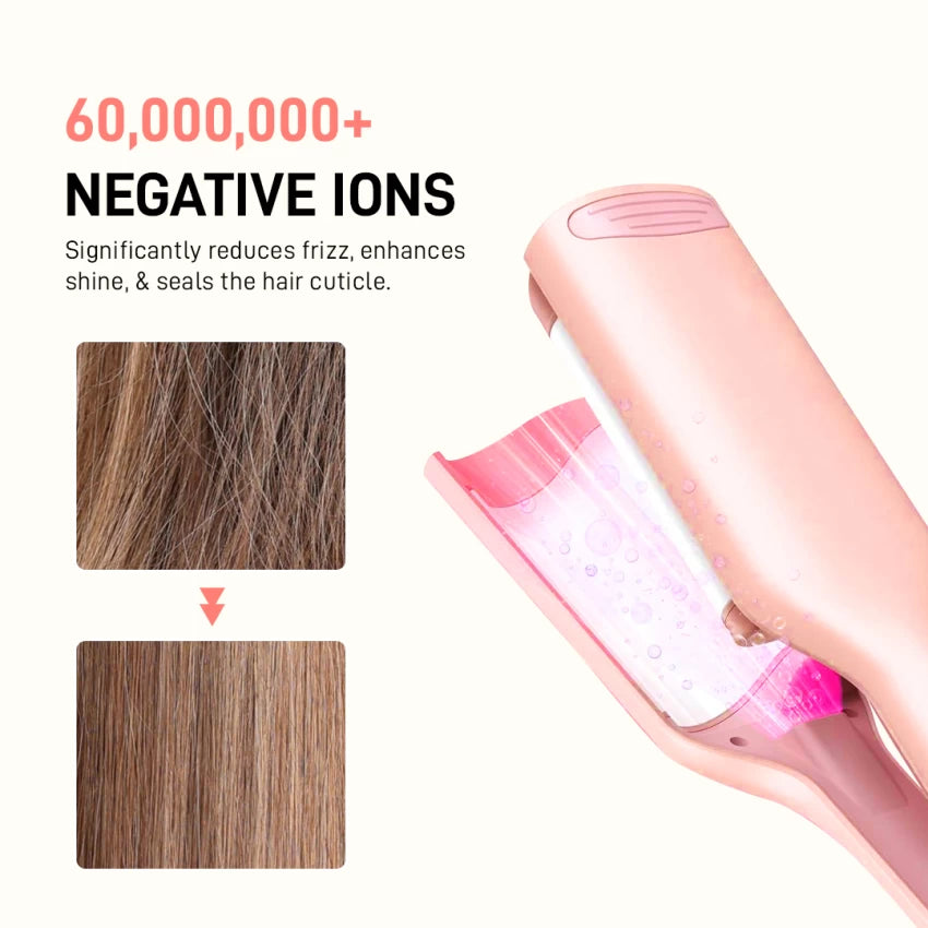 French Wave Curling Hair Iron