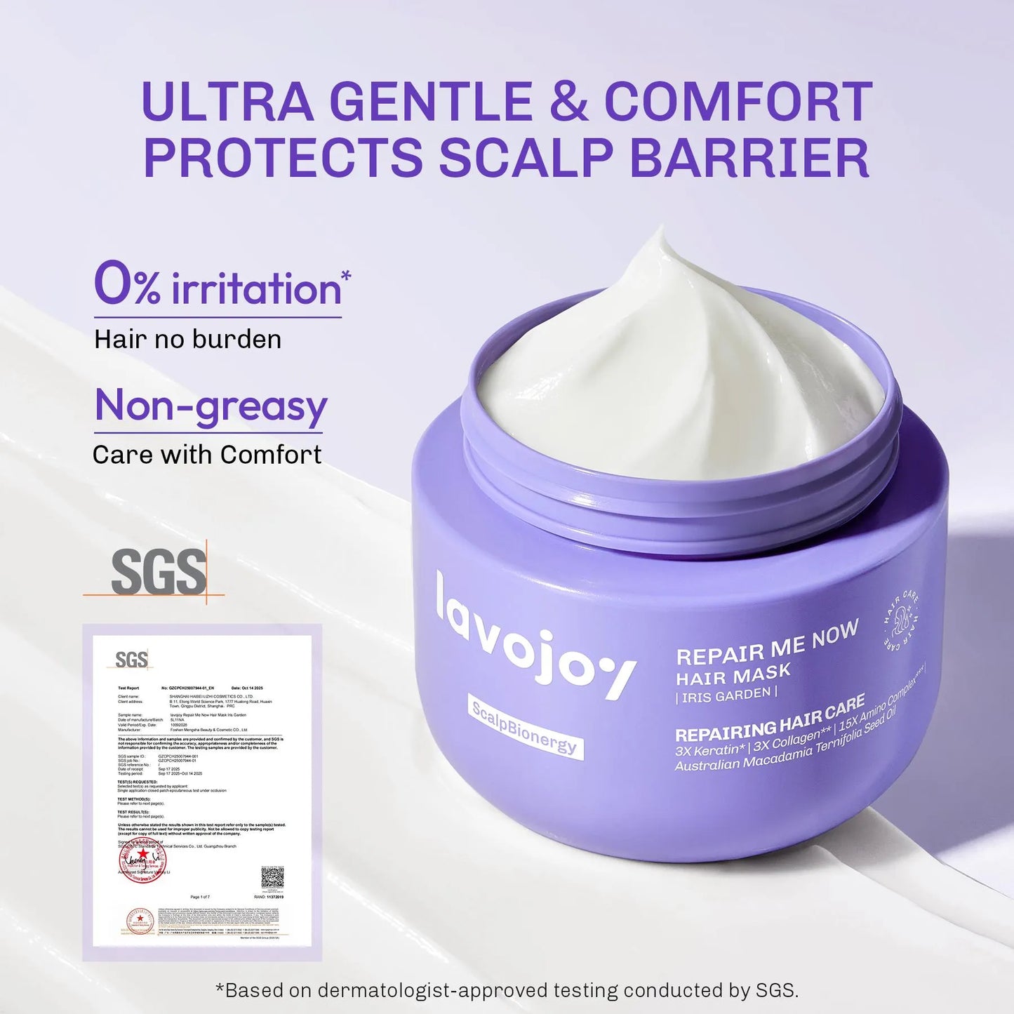 LAVOJOY Repair Me Now Shampoo 280ml