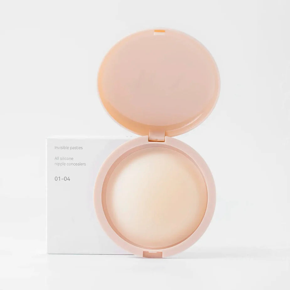VCN Seamless Nipple Cover Concealer + Hard Case