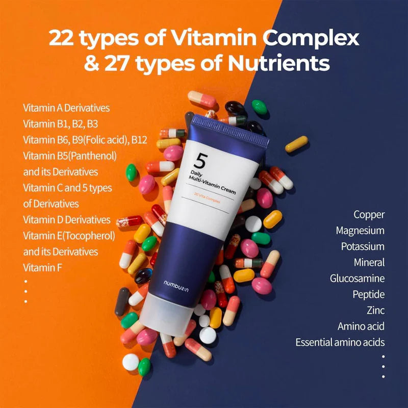 NUMBUZIN No.5 Daily Multi-Vitamin Cream 60ml
