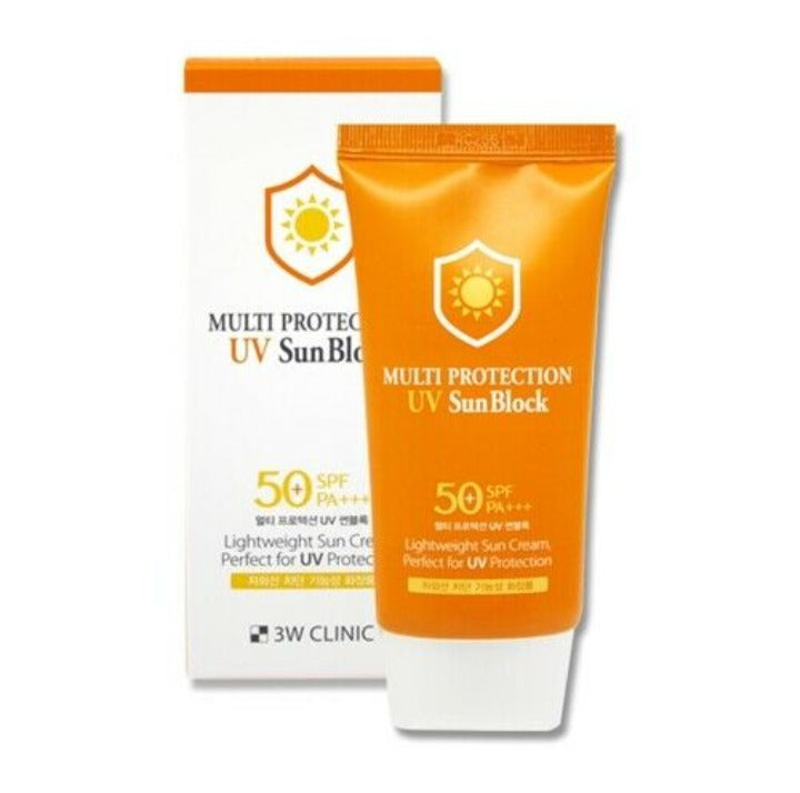 3W CLINIC Multi Protection UV Sun Block SPF50+ PA+++ 70ml
