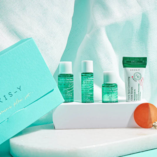 AXIS-Y The Mini Glow Set (Cleanser, Toner, Ampoule & Serum)