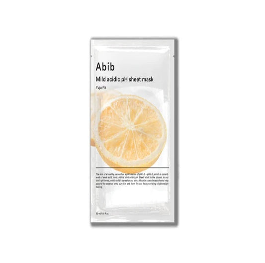 ABIB Mild Acidic PH Sheet Mask - Yuja Fit (1 EA / BOX)