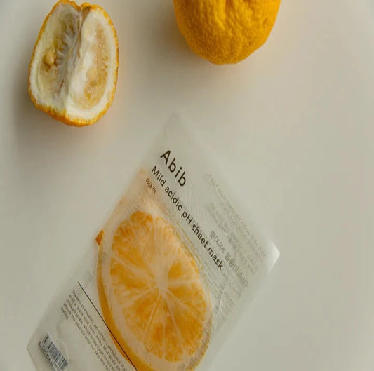 ABIB Mild Acidic PH Sheet Mask - Yuja Fit (1 EA / BOX)