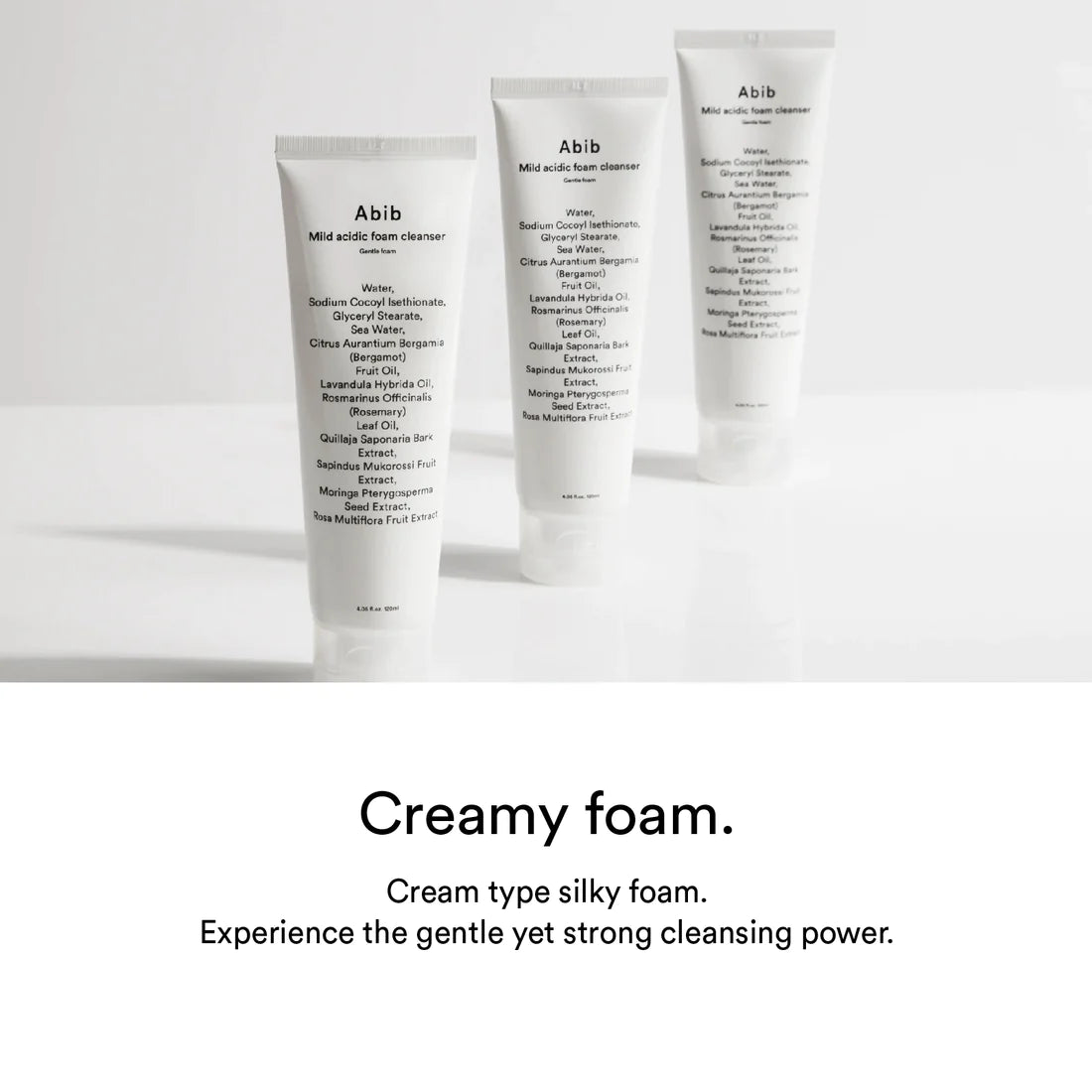 ABIB Mild Acidic Foam Cleanser Gentle Foam (120ml)