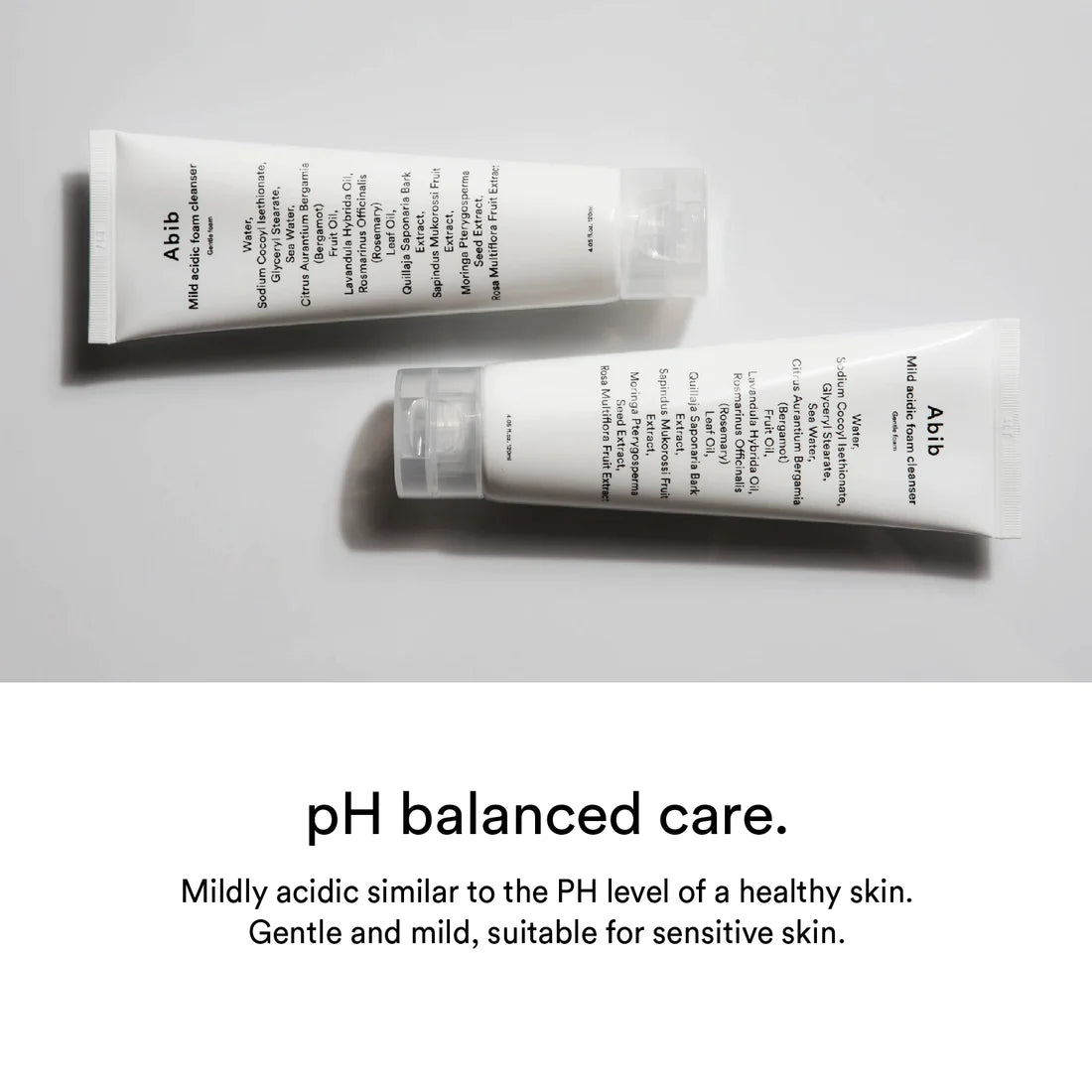 ABIB Mild Acidic Foam Cleanser Gentle Foam (120ml)