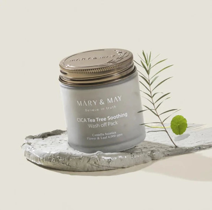 MARY & MAY Cica Tea Tree Soothing Wash Off Pack