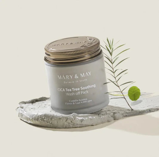 MARY & MAY Cica Tea Tree Soothing Wash Off Pack