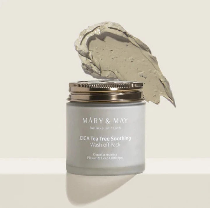 MARY & MAY Cica Tea Tree Soothing Wash Off Pack