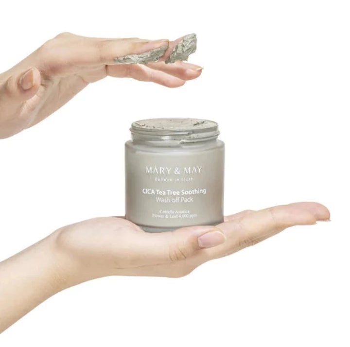 MARY & MAY Cica Tea Tree Soothing Wash Off Pack