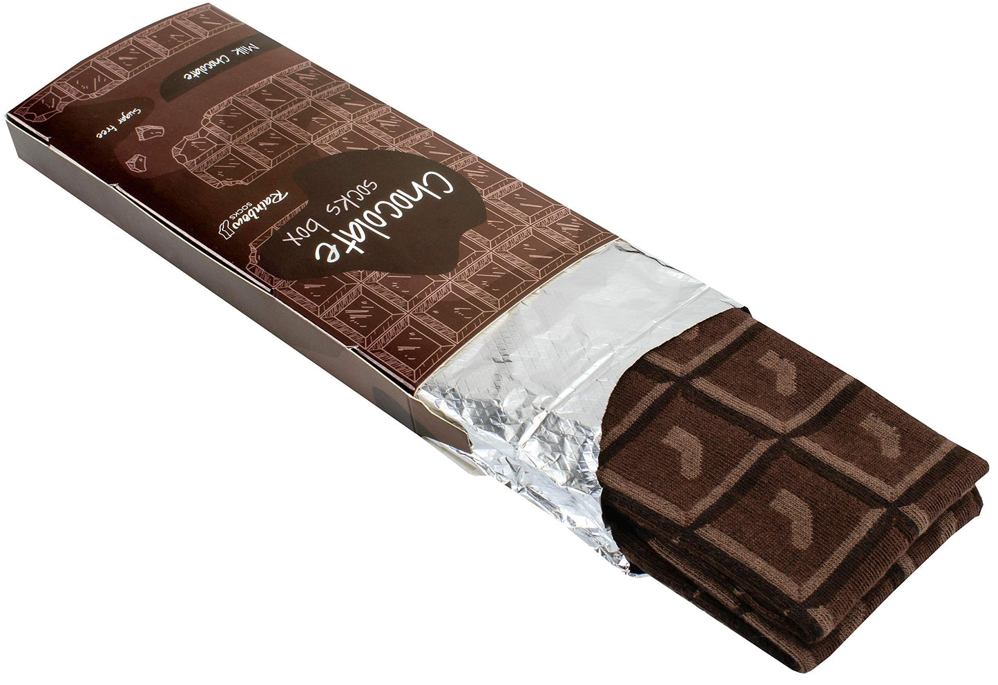 Dark Chocolate Bar Socks