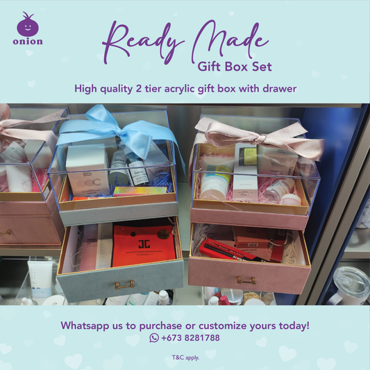 GIFT BOX - Two Layers with Drawer