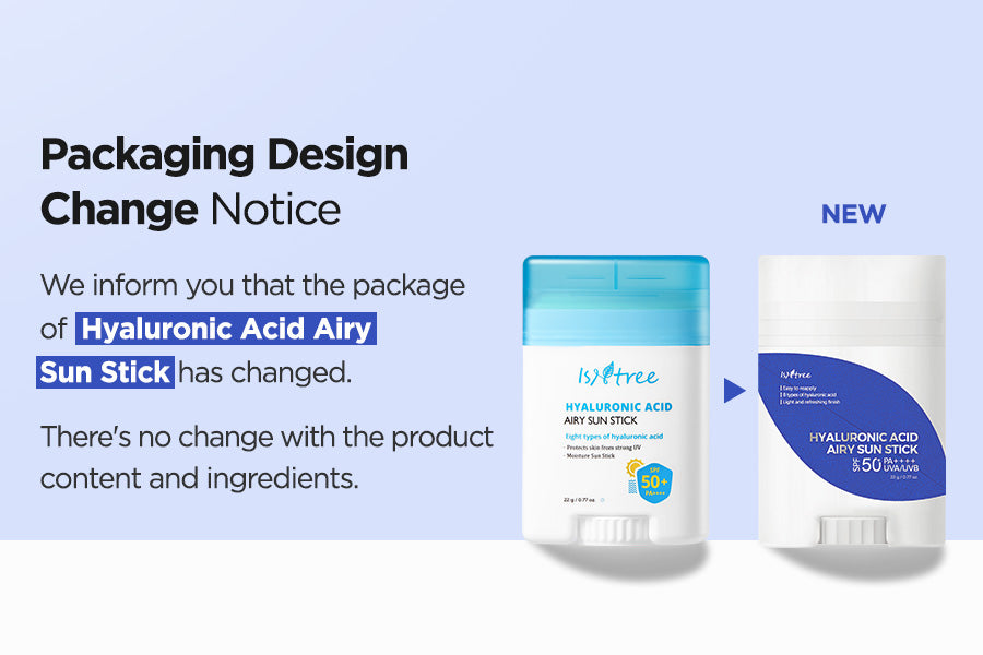 ISNTREE Hyaluronic Acid Airy Sun Stick (New Version)