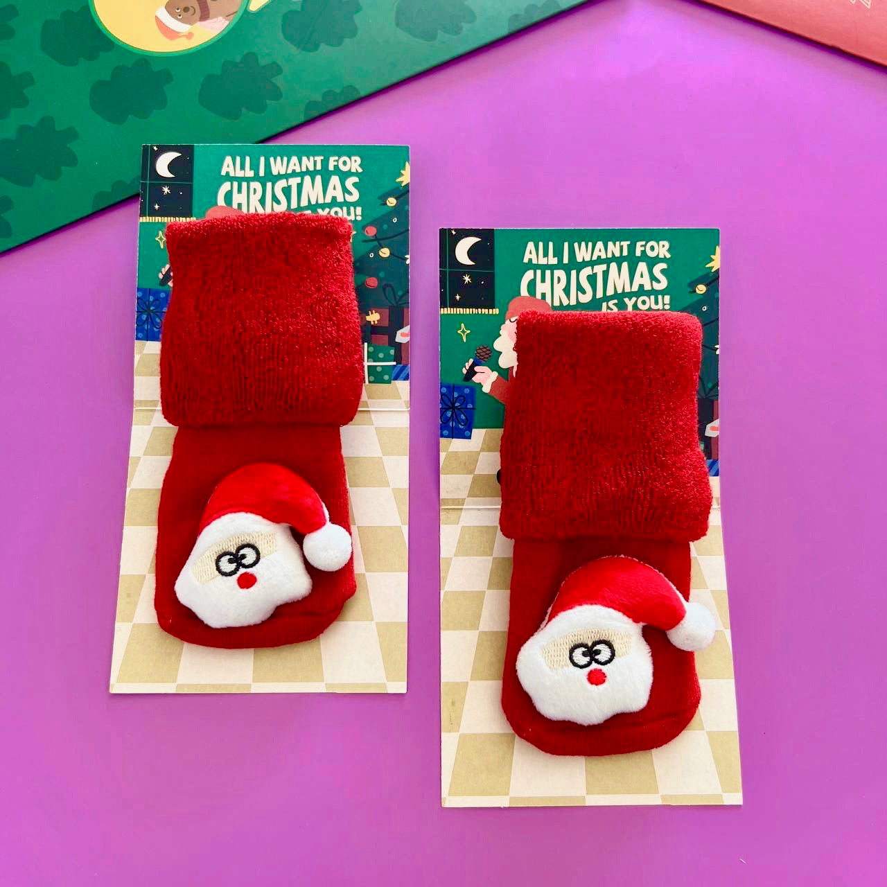 Santa Clause Babies Socks