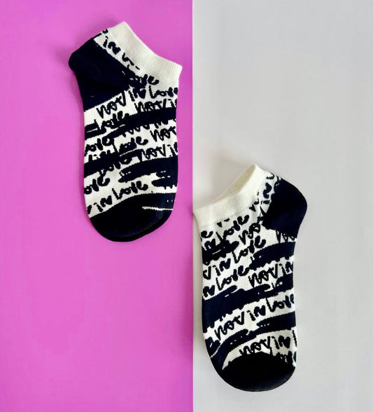 In Love Adult Socks