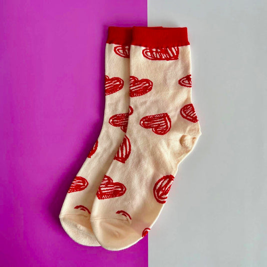 My Valentine Adult Socks
