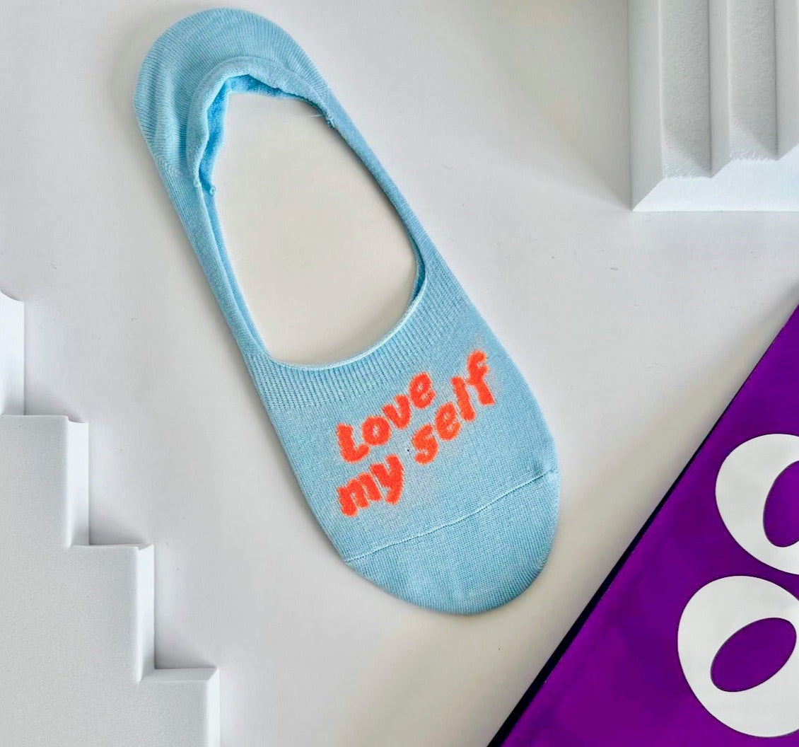 Love My Self Adult Socks