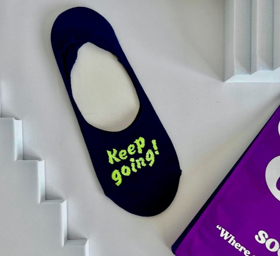 Keep Going! Adult Socks