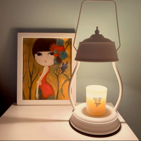 Classic White Lantern Candle Warmer