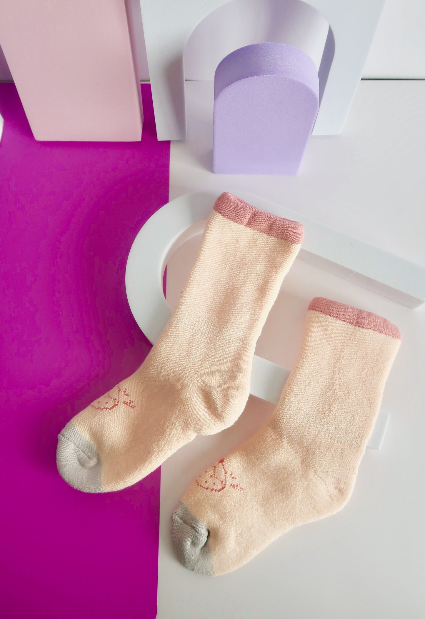 Peachy-Peach Babies Socks