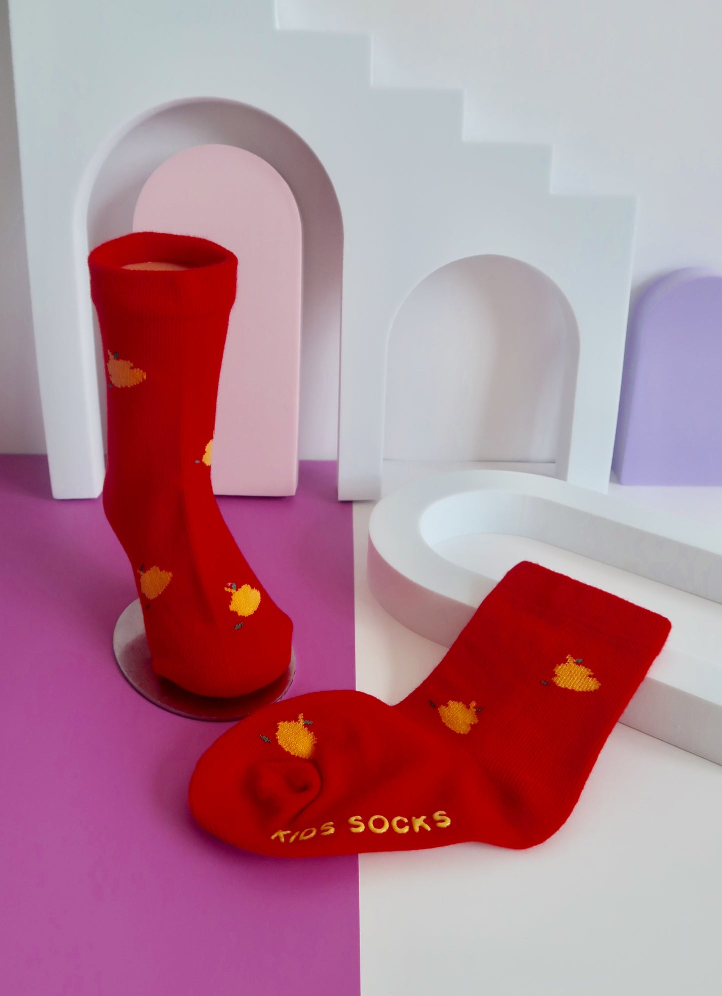 Mandarin CNY Kids Socks