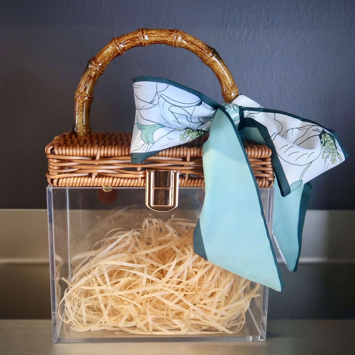 GIFT BOX- Rattan Acrylic