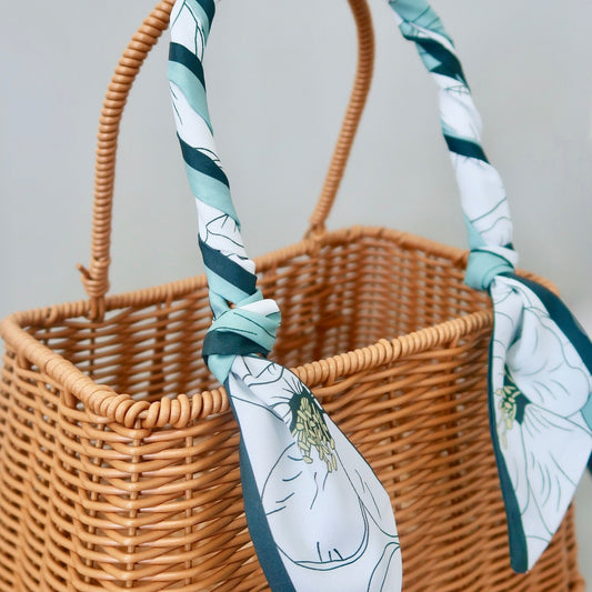 GIFT BOX - Two Handle Rattan Basket