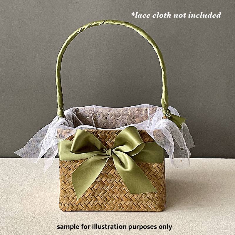 GIFT BOX - Square Woven Rattan