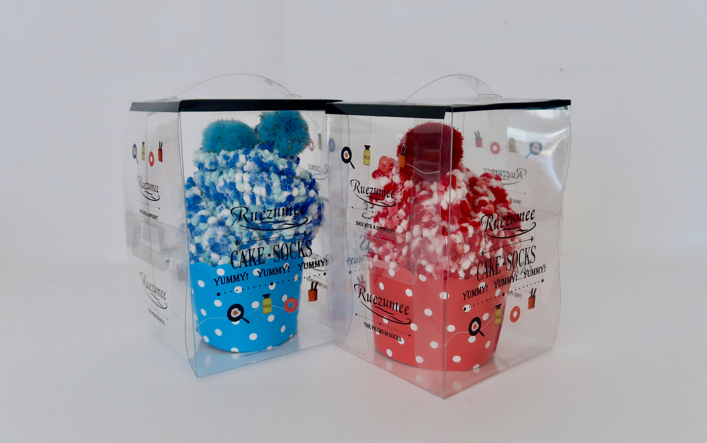 Cupcake in A Box Socks (2 Colors)