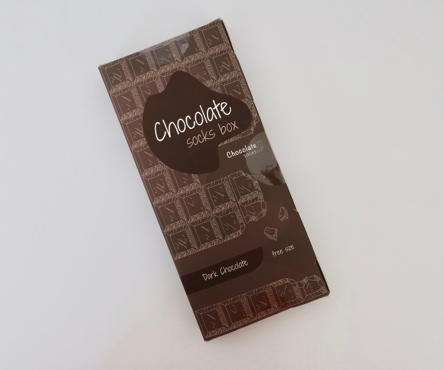 Dark Chocolate Bar Socks